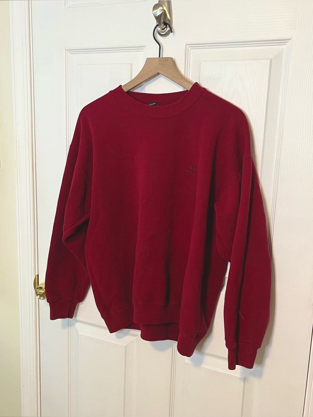 ✧･ﾟvtn usa olympic graphic red crewneck